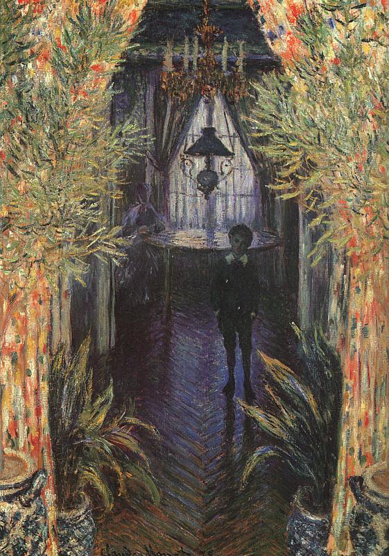 Claude Monet A Corner of the Apartment Sweden oil painting art